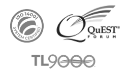 TL9000 and ISO 14001 Certifications